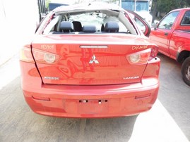 2009 MITSUBISHI LANCER 4DR DE RED AT 2.0 193904 